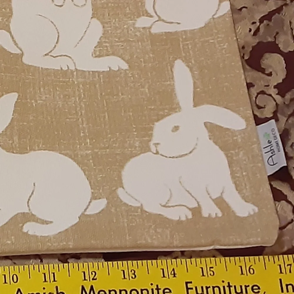 Bunny Rabbit Pillow Covers Set of 4